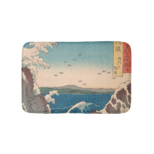 Japanische Waves Naruto Whirlpool Artwork Badematte
