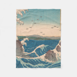 Japanische Waves Naruto Whirlpool Artwork Fleecedecke