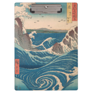 Japanische Waves Naruto Whirlpool Artwork Klemmbrett