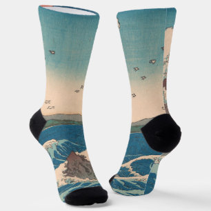 Japanische Waves Naruto Whirlpool Artwork Socken