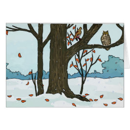 Japanische Weihnachtsschneevögel