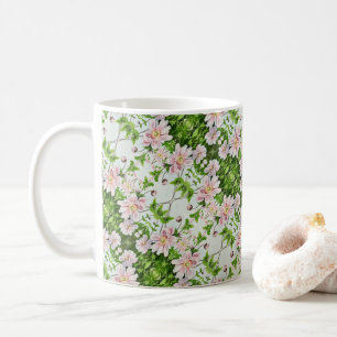 Japanische Windblumen - Kaffeetasse