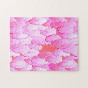 Japanische Wolken, Morgenröte, Orchid Pink und Cor
