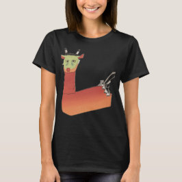 Japanische Ziege Yokai Kawaii, T-Shirt
