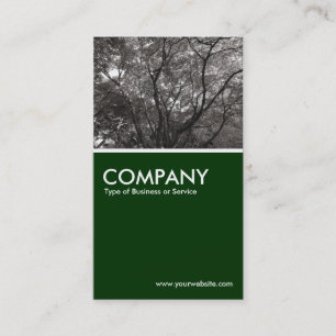 Japanische Zweigstellen 02 - Dunkelgrün Visitenkarte