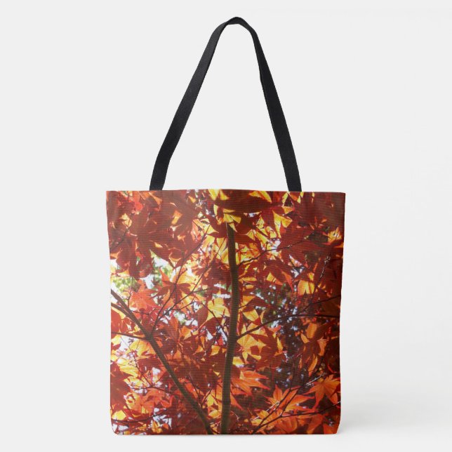 Japanischer Ahorn in der Sonne Tasche (Vorderseite)