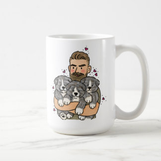 Japanischer Akita Inu Brindle Kaffeetasse