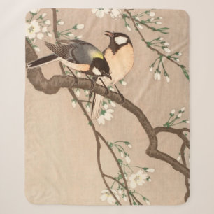 Japanischer Asiatischer Ohara Koson Vogel Meise Si Sherpadecke