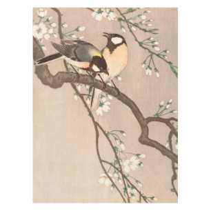 Japanischer Asiatischer Ohara Koson Vogel Meise Si Tischdecke