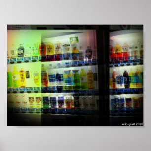 japanischer Automat Poster