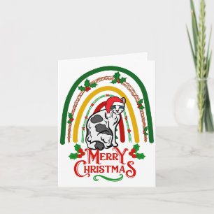 Japanischer Bobtail Cat Frohe Weihnachten Karte
