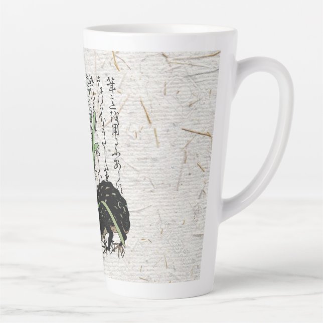 Japanischer Botanischer Frosch Toad im achtzehnten Milchtasse (Rechts)