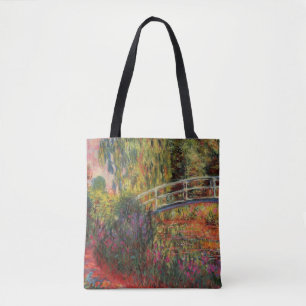 Japanischer Brücken-Wasser-Lilien-Teich durch Tasche