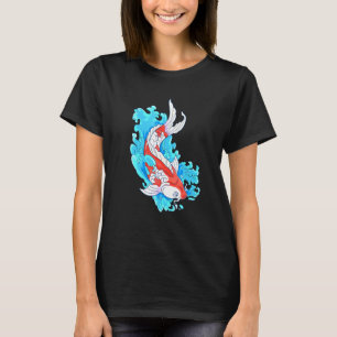 Japanischer Carp Koi Fisch T-Shirt