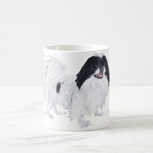 Japanischer Chin Dog Kaffeetasse (Mittel)