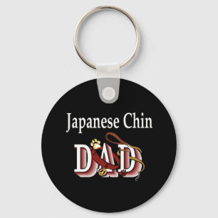 Japanischer Chin Papa Schlüsselanhänger