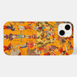 Japanischer Circus Phone Case für iPhone und Samsu iPhone 14 Plus Hülle