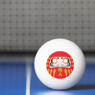 Japanischer Daruma Ping Pong Ball Tischtennisball