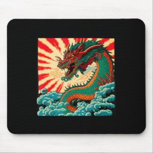 Japanischer Drache Anime Japan chinesische Drachen Mousepad