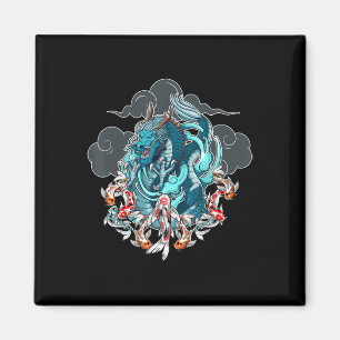 Japanischer Drache Anime Japan Tattoo Anime Lover Magnet