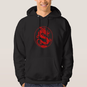 Japanischer Drache - Japanischer Kanji Kalligrafie Hoodie