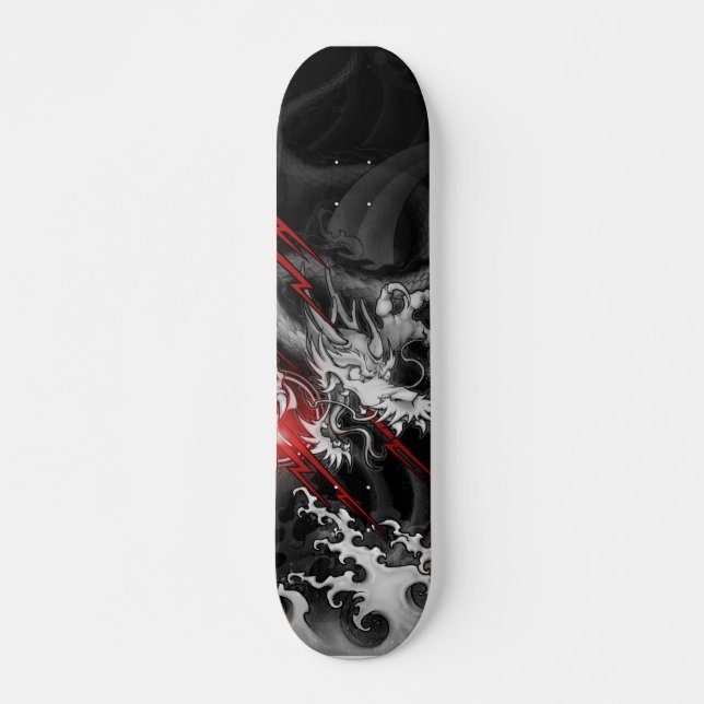 Japanischer Drache Skateboard (Vorne)