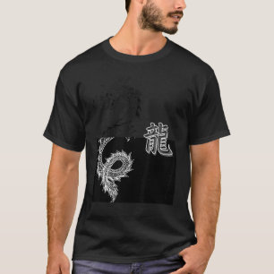 Japanischer Drache Tokio Asiatische Ästhetik Schwa T-Shirt