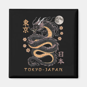 Japanischer Drache Tokio Japan 80er Asiatischer My Magnet