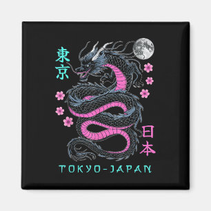 Japanischer Drache Tokio Japan 80er Asiatischer My Magnet