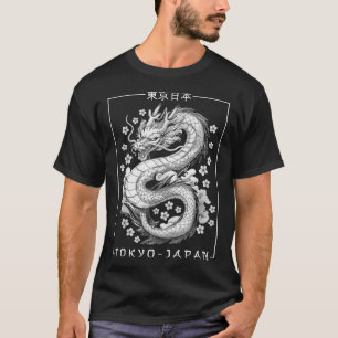 Japanischer Drache Tokio Japan 80er Asiatischer My T-Shirt