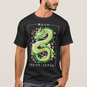 Japanischer Drache Tokio Japan 80er Asiatischer My T-Shirt
