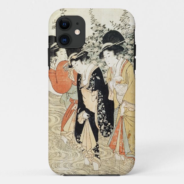 Japanischer Fall der Kunst-iPhone4 Case-Mate iPhone Hülle (Rückseite)