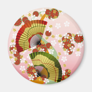 Japanischer Fan 3 Magnet