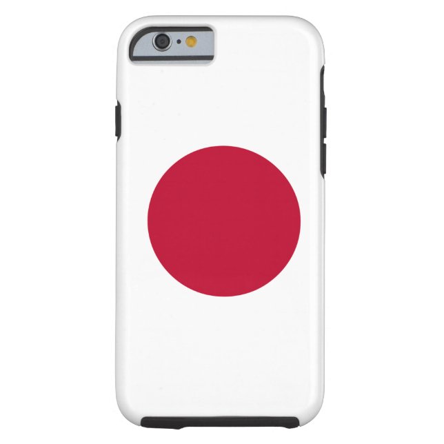 Japanischer Flagge iPhone 6 Fall Case-Mate iPhone Hülle (Rückseite)