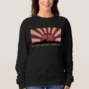 Japanischer Flugzeugträger Junyō Hinomaru Sweatshirt