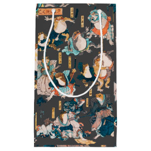 Japanischer Frog ukiyo-e Froggies Kleine Geschenktüte