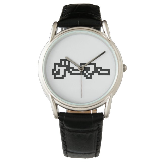 Japanischer Gamer ゲ Japan Sprache Nihongo Armbanduhr (Vorderseite)