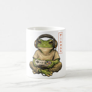 Japanischer Gamer Frosch Art Männer Frauen Jungen Kaffeetasse