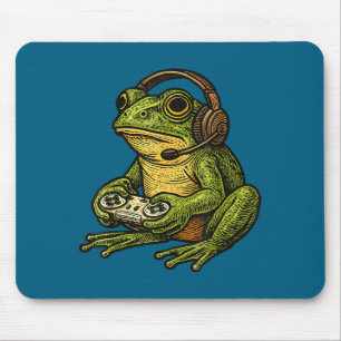 Japanischer Gamer Frosch Art Männer Frauen Jungen  Mousepad