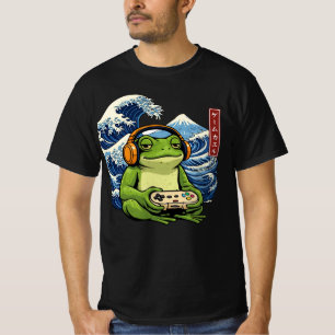 Japanischer Gamer-Frosch — Vintage Japanischer Gam T-Shirt