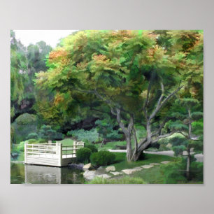 Japanischer Garten 17 Poster
