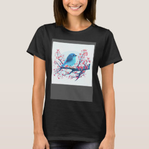 Japanischer Garten in voller Blüte Friedliche Twe T-Shirt