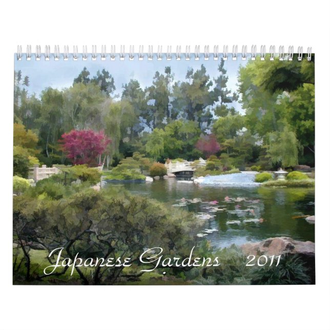Japanischer Garten Kalender (Titelbild)