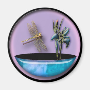 Japanischer Garten-Magnet Magnet