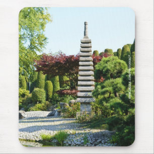 Japanischer Garten-Mauspad Mousepad