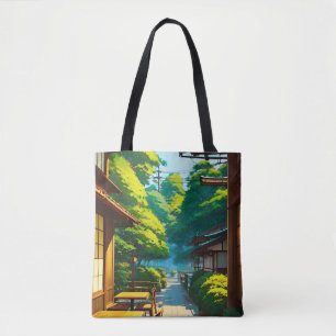 Japanischer Garten Outdoor-Café Tasche