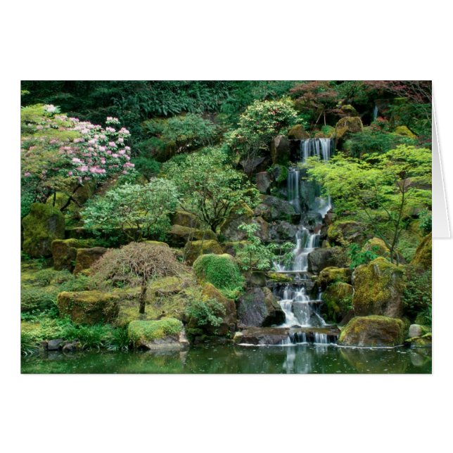Japanischer Garten Portland, Oregon (Vorderseite (Horizontal))