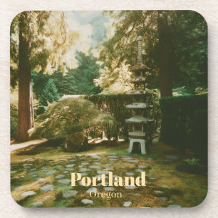 Japanischer Garten, Portland, Oregon Souvenir Getränkeuntersetzer