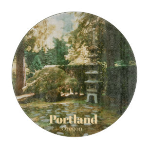 Japanischer Garten, Portland, Oregon Souvenir Schneidebrett