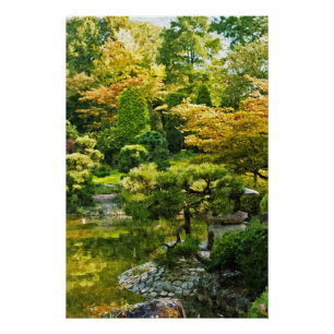Japanischer Garten Poster